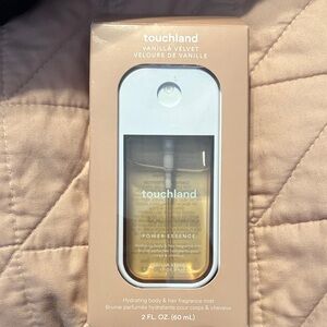 Touchland Vanilla Velvet Power Essence Body & Hair Fragrance Mist- NWT